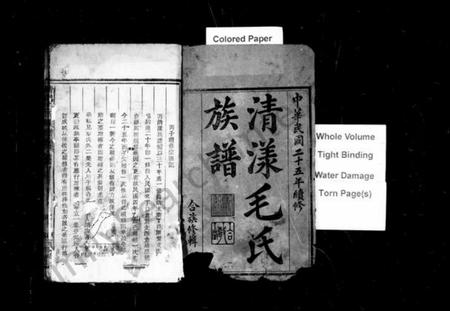 浙江毛氏族谱-清漾毛氏族谱 [卷数杂异].pdf电子版插图3