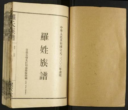 湖南罗氏族谱-罗氏族谱.pdf电子版插图1