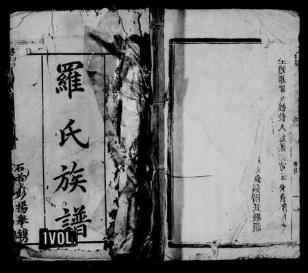 湖南罗氏族谱-黄山罗氏九修族谱 [卷数不详].pdf电子版插图1