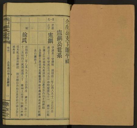 湖南罗氏族谱-义口罗氏宗谱 [残卷].pdf电子版插图1