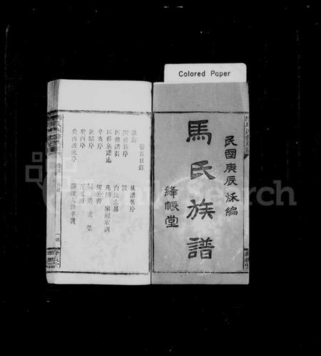 湖南马氏族谱-马氏四修族谱 [9卷,首1卷].pdf电子版插图2