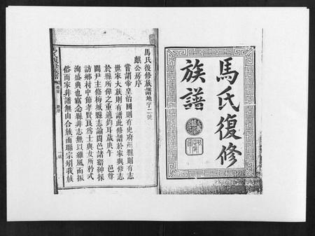 湖南马氏族谱-马氏复修族谱.pdf电子版插图1
