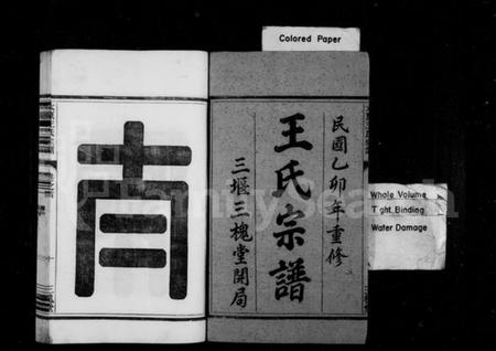 浙江王氏族谱-王氏宗谱 [6卷,首末各1卷].pdf电子版插图2