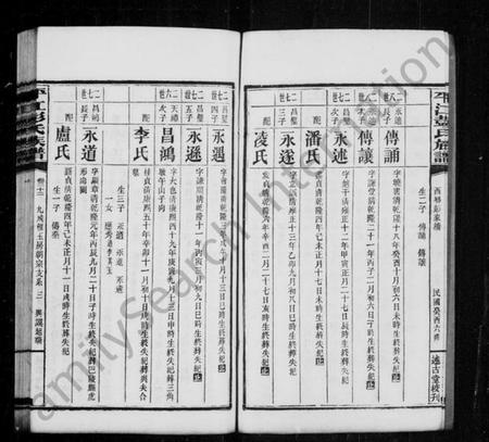 湖南彭氏族谱-平江彭氏族谱 [残卷].pdf电子版插图5