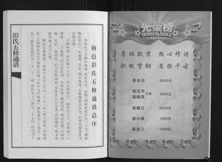 湖南彭氏族谱-彭氏五修通谱.pdf电子版插图5 湖南彭氏族谱-彭氏五修通谱.pdf电子版插图5