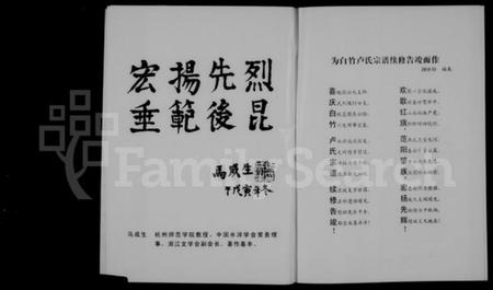 浙江卢氏族谱-白竹卢氏宗谱 [上下卷].pdf电子版插图4