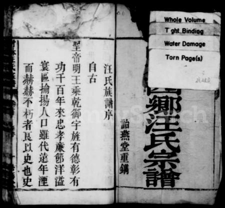 浙江汪氏族谱-皖桐乡汪氏宗谱 [卷数杂异].pdf电子版插图3