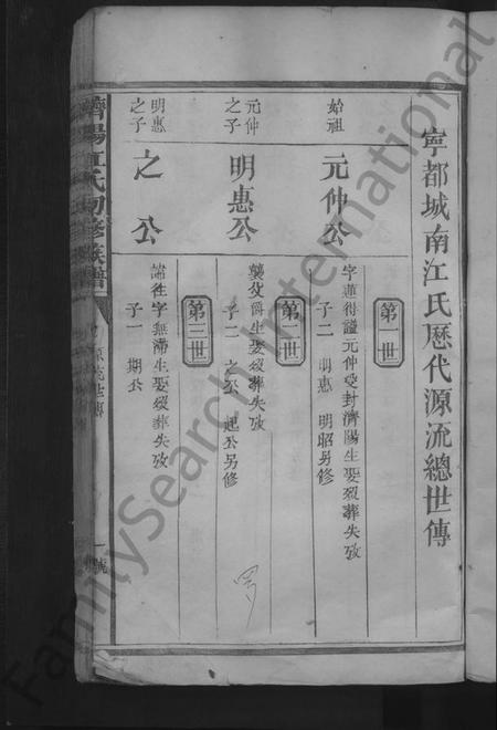 江西江氏族谱-济阳江氏初修族谱 [不分卷].pdf电子版插图3