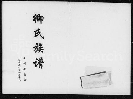 湖南卿氏族谱-卿氏族谱 [28卷,首1卷].pdf电子版插图5