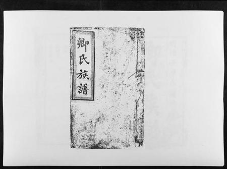 湖南卿氏族谱-卿氏族谱[不分卷].pdf电子版