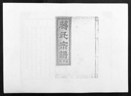 江西蒋氏族谱-蒋氏宗谱[不分卷].pdf电子版