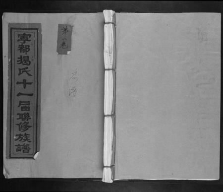 江西揭氏族谱-宁都县豫章揭氏十一修族谱[不分卷].pdf电子版