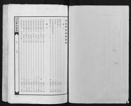 湖北黄氏族谱-汈汊黄氏宗谱[14卷].pdf电子版插图1