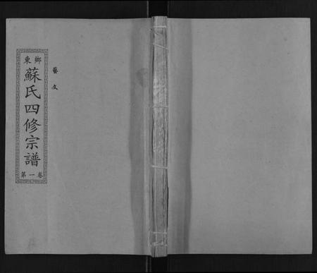 湖南苏氏族谱-苏氏四修宗谱[20卷].pdf电子版