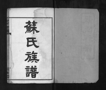 湖南苏氏族谱-苏氏族谱[35卷首6卷].pdf电子版插图1