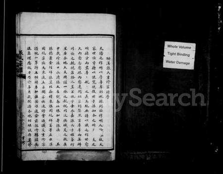 浙江张氏族谱-莲川张氏宗谱.pdf电子版插图3 浙江张氏族谱-莲川张氏宗谱.pdf电子版插图3