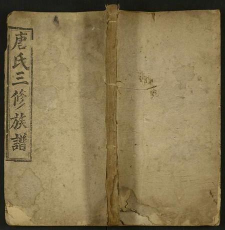 湖南唐氏族谱-唐氏三修族谱 [存4卷].pdf电子版