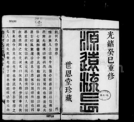 浙江何氏族谱-萧山何氏宗谱 [20卷,及卷首].pdf电子版插图5