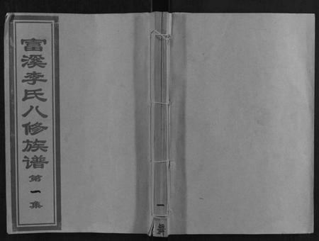 江西李氏族谱-富溪李氏八修族谱[不分卷].pdf电子版