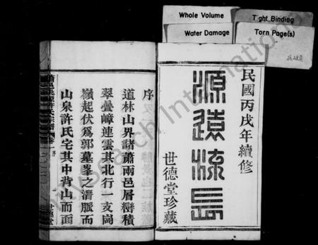 浙江许氏族谱-萧山桃源许氏宗谱 [8卷].pdf电子版插图2