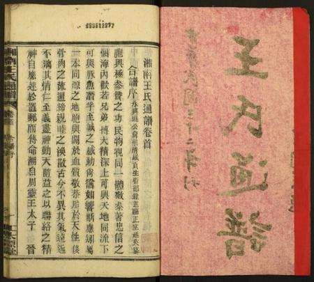 湖南王氏族谱-湘南王氏通谱.pdf电子版插图2 湖南王氏族谱-湘南王氏通谱.pdf电子版插图2