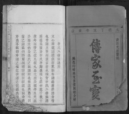 江西李氏族谱-瑞邑智乡岽背李氏八修族谱[不分卷].pdf电子版插图1