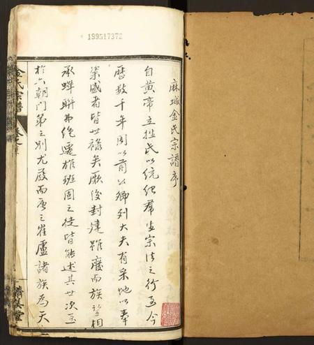 湖北金氏族谱-金氏宗谱.pdf电子版插图1