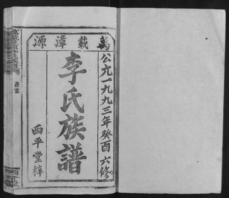 江西李氏族谱-万载漳源李氏族谱[16卷首终各1卷].pdf电子版插图1