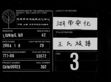 湖南王氏族谱-王氏族谱 [9卷,首1卷].pdf电子版