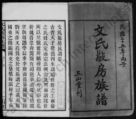 湖南文氏族谱-文氏敬房族谱 [6卷].pdf电子版插图3