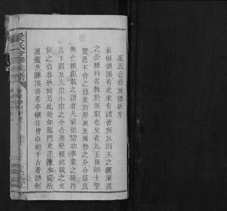 江西梁氏族谱-梁氏合修族谱[不分卷].pdf电子版插图1