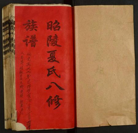 湖南夏氏族谱-夏氏八修族谱.pdf电子版插图1