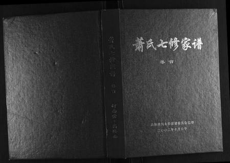 湖南萧氏族谱-萧氏七修家谱.pdf电子版