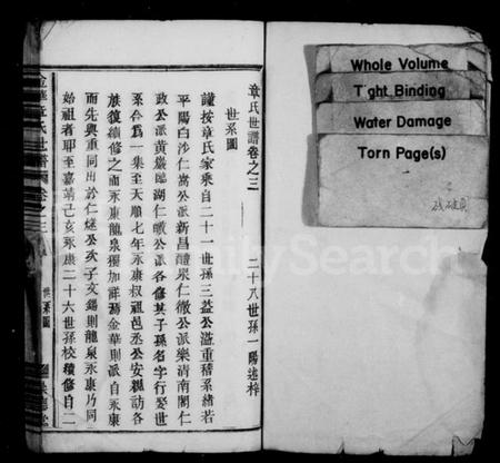 浙江章氏族谱-金华章氏宗谱 [卷数不明].pdf电子版插图2