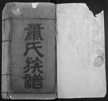 湖南萧氏族谱-萧氏续修族谱[10卷首1卷].pdf电子版插图1