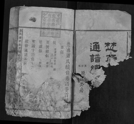 湖南萧氏族谱-萧氏续修通谱[6卷首1卷].pdf电子版插图1