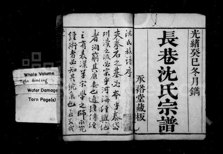 浙江沈氏族谱-长巷沈氏宗谱 [40卷,首1卷].pdf电子版插图2