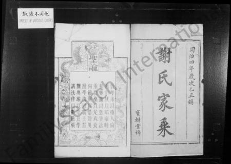 湖南谢氏族谱-谢氏族谱 [13卷,首1卷].pdf电子版插图2