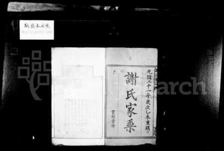 湖南谢氏族谱-谢氏族谱 [17卷,首2卷,末1卷].pdf电子版插图2