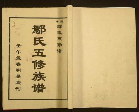 湖南鄢氏族谱-鄢氏五修族谱.pdf电子版