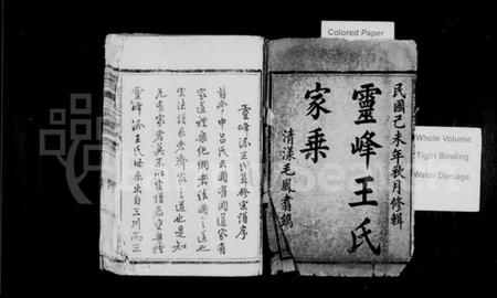 浙江王氏族谱-灵峰王氏家乘 [6卷].pdf电子版插图2