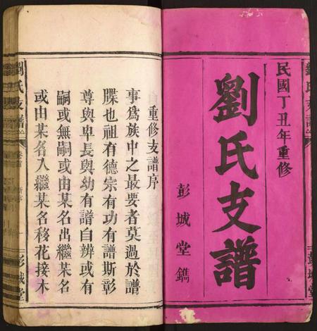 江西刘氏族谱-刘氏支谱.pdf电子版插图1