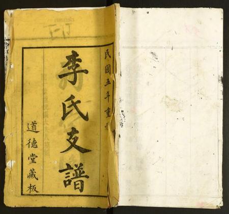 湖北李氏族谱-李氏支谱.pdf电子版