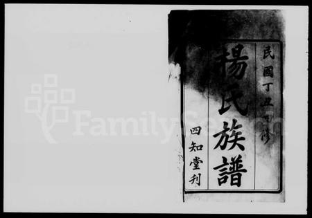 湖南杨氏族谱-杨氏四修族谱 [8卷,首1卷].pdf电子版插图2