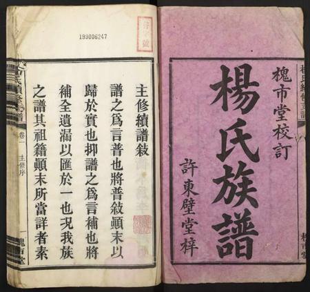 湖南杨氏族谱-杨氏续修支谱.pdf电子版插图2 湖南杨氏族谱-杨氏续修支谱.pdf电子版插图2