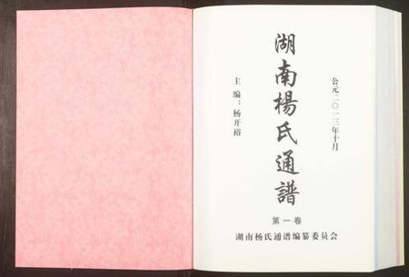 湖南杨氏族谱-湖南杨氏通谱.pdf电子版插图1 湖南杨氏族谱-湖南杨氏通谱.pdf电子版插图1