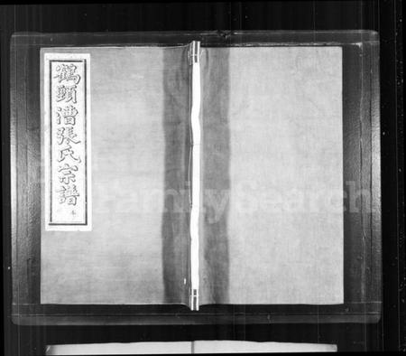 浙江张氏族谱-鹤颈漕张氏宗谱 [16卷,首1卷].pdf电子版插图1