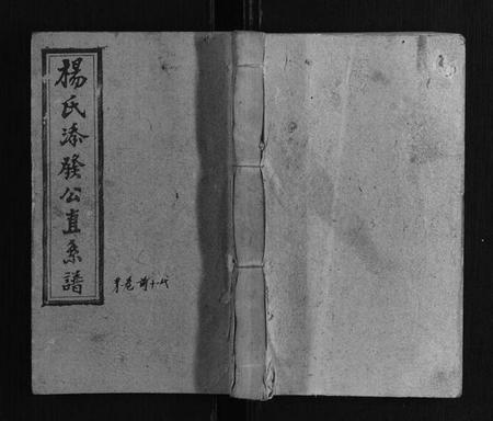 湖南杨氏族谱-邵东新桥杨氏兴房直系谱[8卷首1卷].pdf电子版