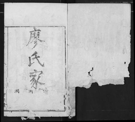 湖北廖氏族谱-廖氏族谱.pdf电子版插图1