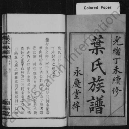 湖南叶氏族谱-叶氏族谱 [14卷,及卷首].pdf电子版插图2